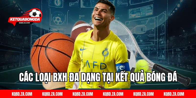 Các Loại BXH Đa Dạng Tại Kết Quả Bóng Đá