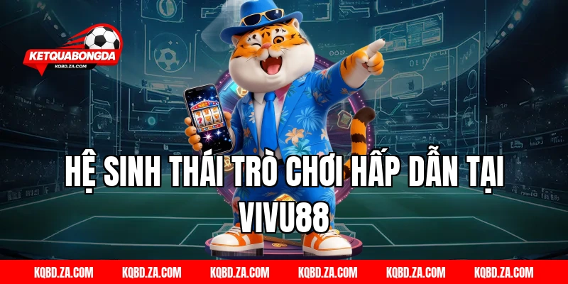 Hệ sinh thái trò chơi hấp dẫn tại VIVU88