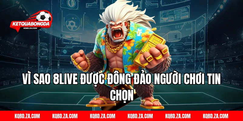 Vì sao 8Live được đông đảo người chơi tin chọn