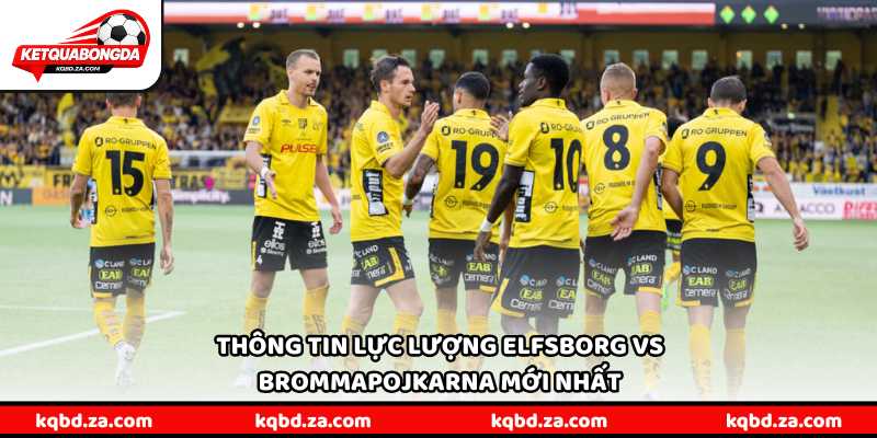 Thông tin lực lượng Elfsborg vs Brommapojkarna mới nhất